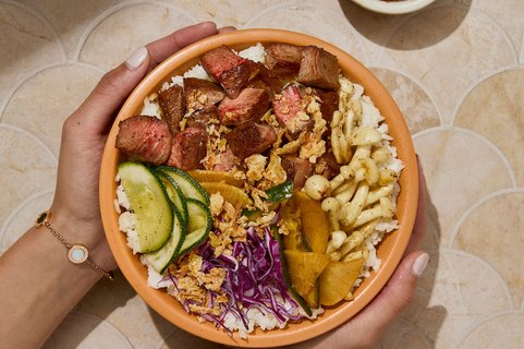 Shanghai-Style Steak Bowl