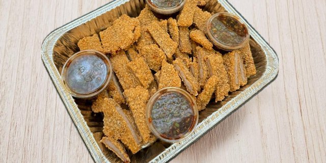 Five Flavor Fried Pork Chop Party Tray