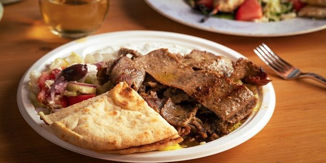 Beef & Lamb Gyro Plate