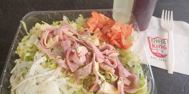 Ham & Swiss Salad