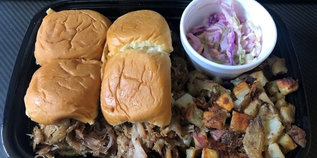 Kalua Pork Sliders & Fries Boxed Lunch