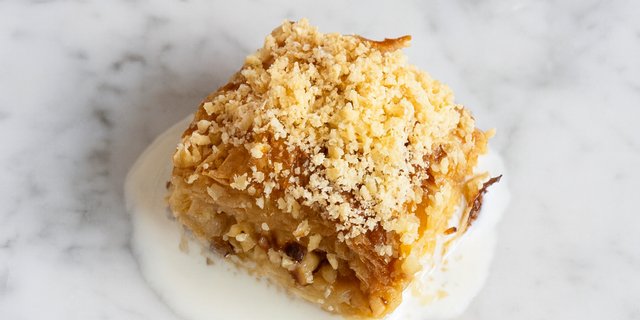 Cold Milky Hazelnut Baklava