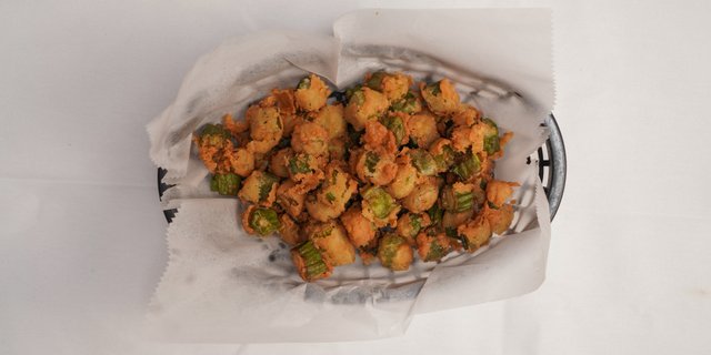 Lightly Fried Okra