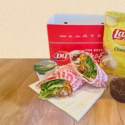 Crispy Chicken Wrap Boxed Lunch