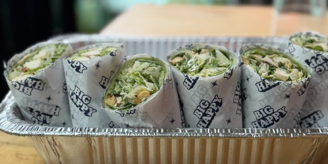Chicken Caesar Wrap Platter