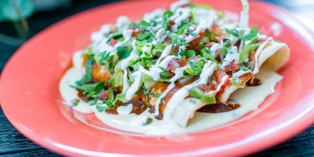 Grilled Chicken Enchiladas