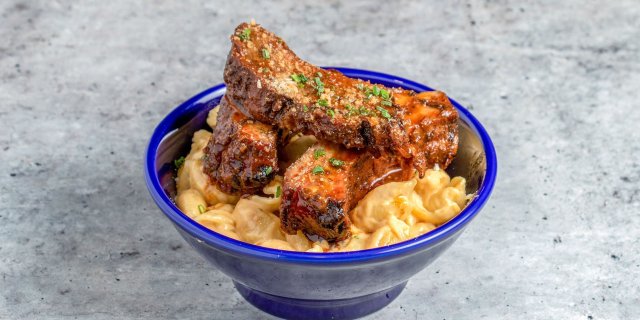 Baby Back Ribs Mac & Cheese