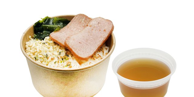 Udon with Spam