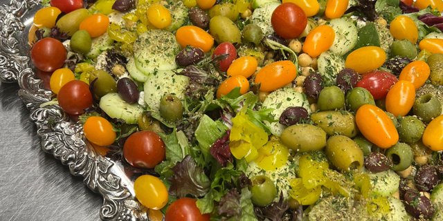 Loaded Greek Salad Tray