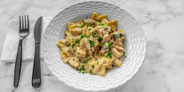 Chicken Tetrazzini