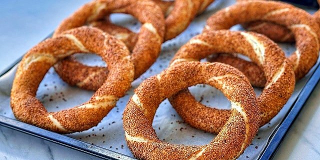 Simit (Turkish Bagel) Tray