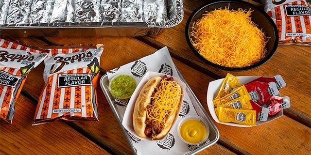 Chili Cheese Hot Dog Bar