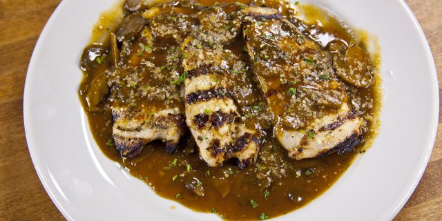 Grilled Chicken Madeira