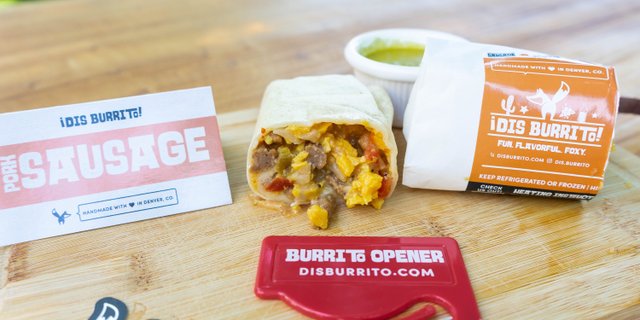 Sausage Breakfast Burritos