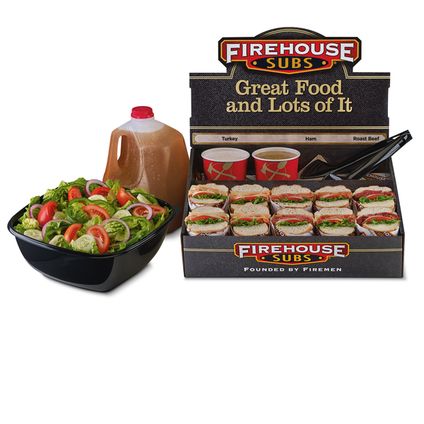 Build-Your-Own Deluxe Half Platter - Subs & Salad