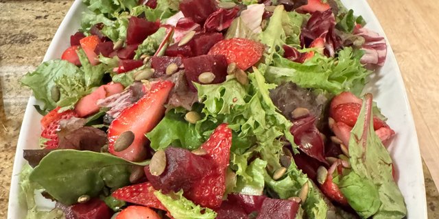 Strawberry-Beet Salad