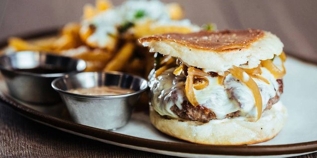Dragon Dumpling Burger