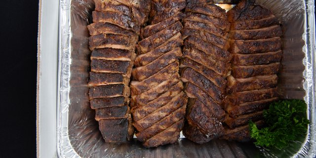 Sliced Prime New York Strip