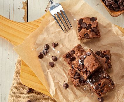 Kahlua Fudge Brownie