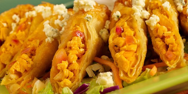 Southwest Chicken Egg Rolls