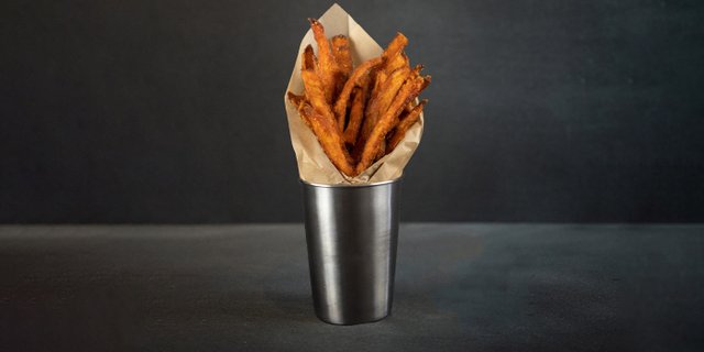 Split Sweet Potato Fries