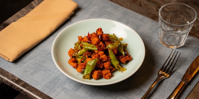 Three Pepper Chicken