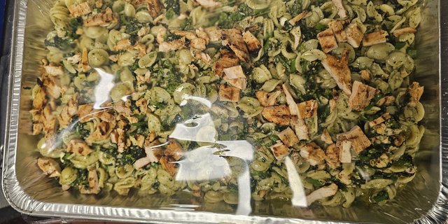 Orecchiette w/ Chicken Pesto & Broccoli Rabe
