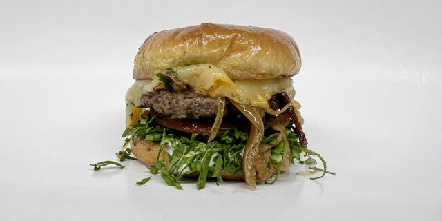 Roasted Eggplant Burger