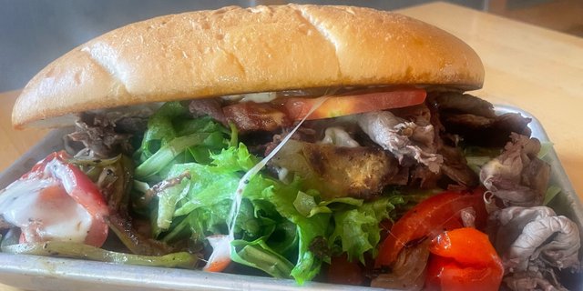 Nord'East Pit Beef Steak & Cheese Sandwich