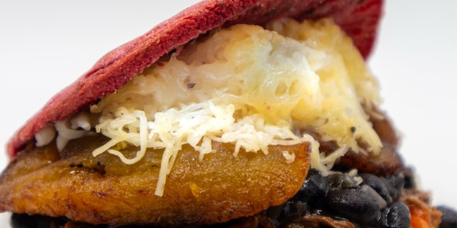 Shredded Beef Arepa
