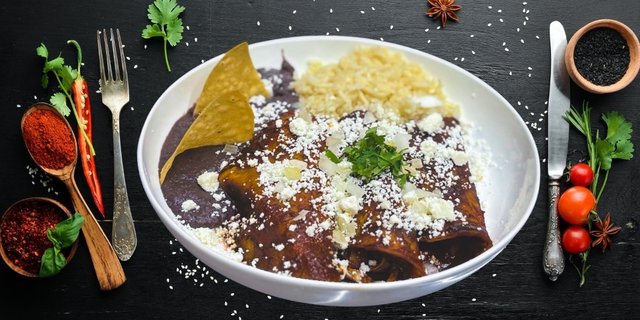 Chicken Enchiladas Catrina