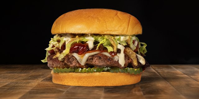 Bacon Onion Jam Smashburger