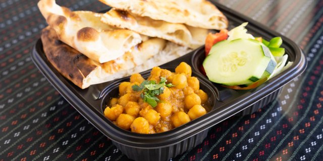 Chana Masala Lunch