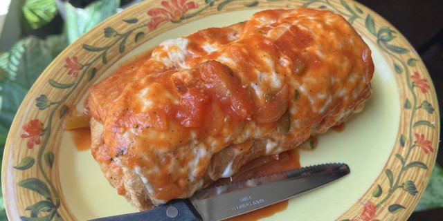 Traditional Burrito Meal