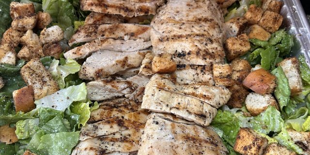 Grilled Chicken Caesar Salad