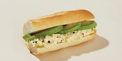 Egg Salad & Avocado Breakfast Baguette