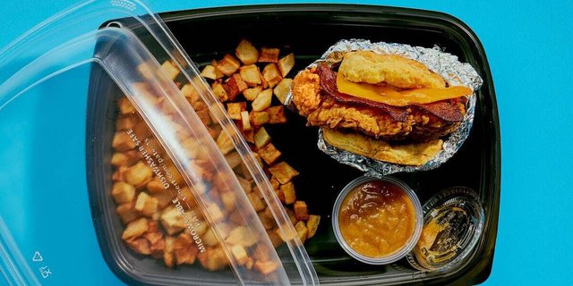 The Farmer Biscuit Sandwich Brunch Box