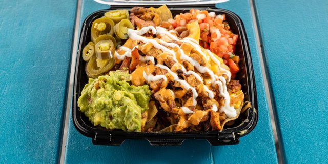 Pollo Asado Nachos