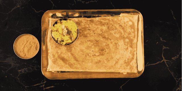Onion Masala Dosa