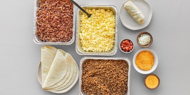 Build-Your-Own Breakfast Burrito Bar