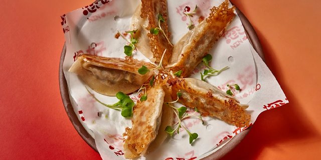 Pan-Fried Beef Dumplings