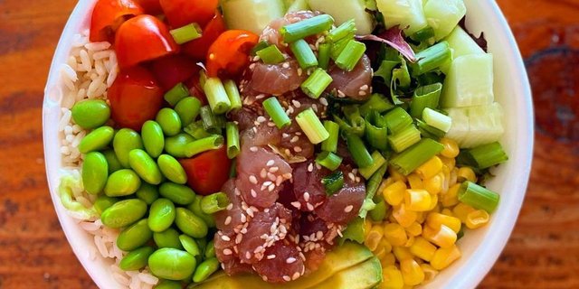 Ahi Tuna Poke Bowl