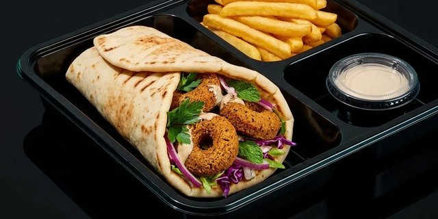 Falafel Pita Box