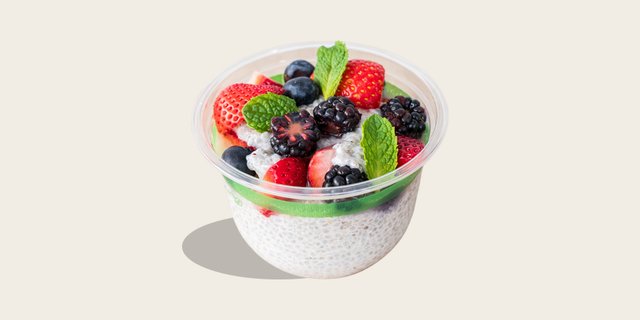 Chia Pudding w/ Berry Medley