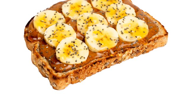 Almond Butter Chia Toast