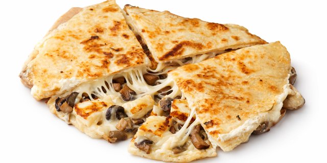 Chicken Mushroom Quesadilla