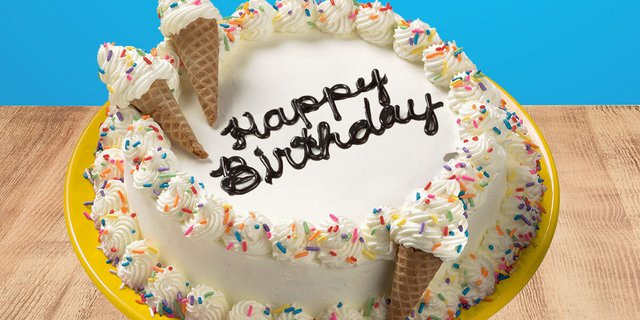 Small Half Baked Ice Cream Cake