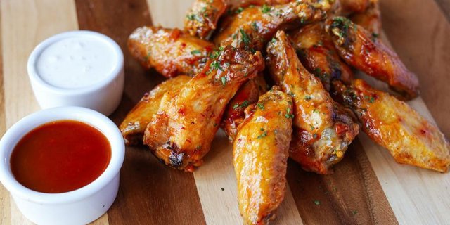Buffalo Chicken Wings Appetizer