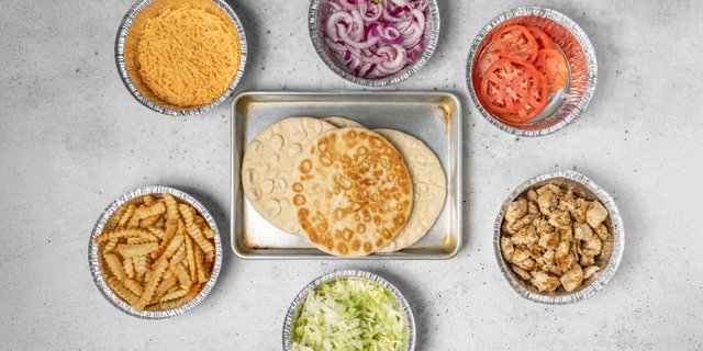 Build-Your-Own Pita Bar