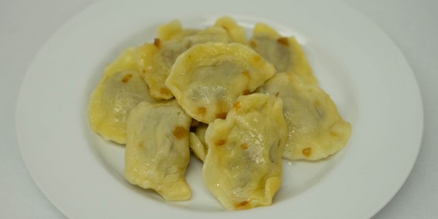 Sauerkraut & Mushroom Pierogis